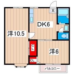 メゾンファミールⅡの物件間取画像